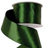 Szatén szalag 50mm x 22.86m - Sötétzöld