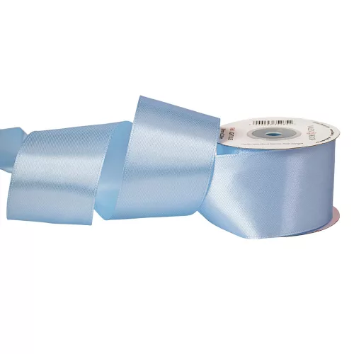 Szatén szalag 50mm x 22.86m - Világoskék