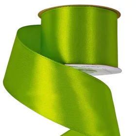 Szatén szalag 50mm x 22.86m - Teazöld