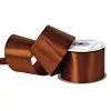 Szatén szalag 50mm x 22.86m - Sötétbarna