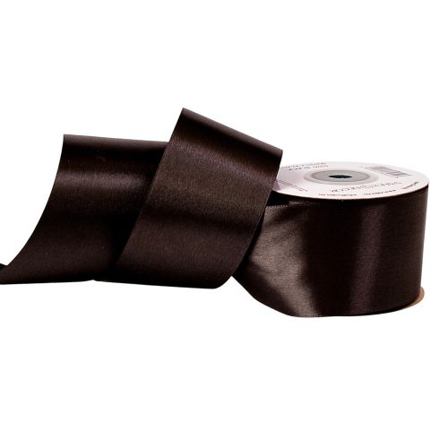 Szatén szalag 50mm x 22.86m - Fekete