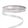 Szatén szalag 6mm x 22.86m - Fehér