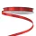 Szatén szalag 6mm x 22.86m - Piros