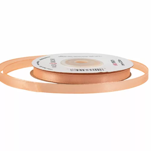 Szatén szalag 6mm x 22.86m - Barack