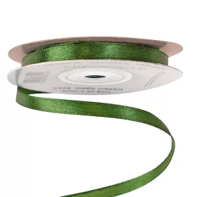 Szatén szalag 6mm x 22.86m - Sötétzöld
