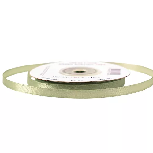Szatén szalag 6mm x 22.86m - Vintage Zöld