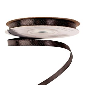 Szatén szalag 6mm x 22.86m - Fekete