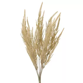 Levendula művirág csokor, 38cm magas - Fehér