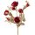 Hamvas rózsa ág, 56cm magas - Vörös