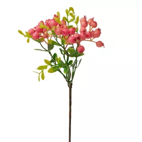 Bogyós ág, 28.5cm magas - Rózsaszín