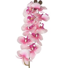 Real touch orchidea ág, 72cm magas - Világos rózsaszín