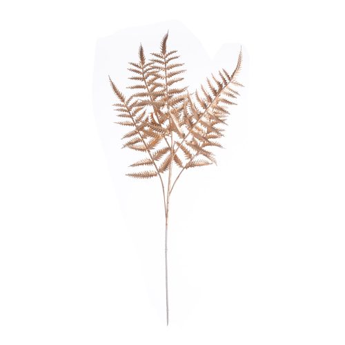 Páfrány ág, 71cm magas - Arany