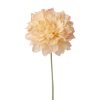 Dália selyemvirág szál, 28.5cm magas - Pezsgő