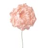 Peonia selyemvirág szál, 26cm - Pezsgő