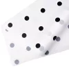 Pöttyös fólia tekercs 58cm x 10m - Fehér / Fekete