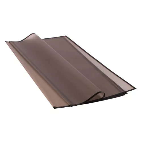 Keretes matt fólia ív, enyhén fényáteresztő 57 x 57cm, 20db - Fekete