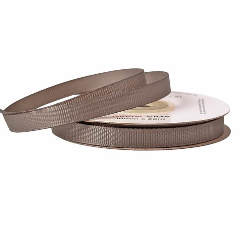 Ripsz szalag 10mm x 20m - Szürke