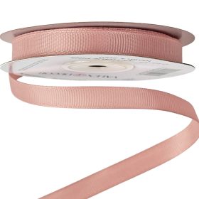 Ripsz szalag 10mm x 20m - Antik rózsaszín