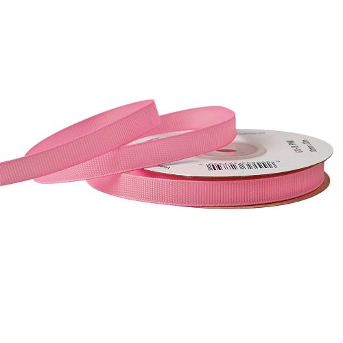 Ripsz szalag 10mm x 20m - Rózsaszín