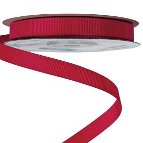 Ripsz szalag 10mm x 20m - Bordó
