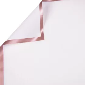 Rose gold keretes fólia ív 58 x 58cm, 20db - Fehér