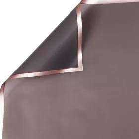   Rose gold keretes fólia ív 58 x 58cm, 20db - Sötét szürke