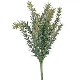Dekor bokor, 7 ágú, 40cm magas - Sötétzöld