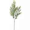 Eukaliptusz csokor, 3 ágú, 70cm magas - Zöld / Fehér