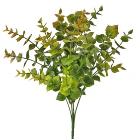 Eukaliptusz csokor, 5 ágú, 37cm magas - Zöld / Barna