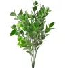 Eukaliptusz csokor, 7 ágú, 34cm magas - Sötétzöld