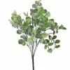 Eukaliptusz csokor, 7 ágú, 34cm magas - Világoszöld