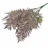 Páfrány csokor 7 ágú, 41 cm magas - Zöld / Lila