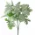 Monstera műnövény csokor  5 ágú, 35 cm magas - Világoszöld
