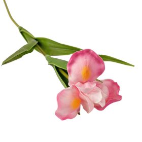 Real touch írisz szál, 58cm magas - Rózsaszín