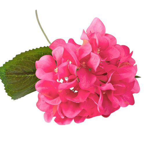 Hortenzia selyemvirág szál, 60cm magas - Ciklámen