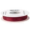 Organza szalag 10mm x 20m - Bordó