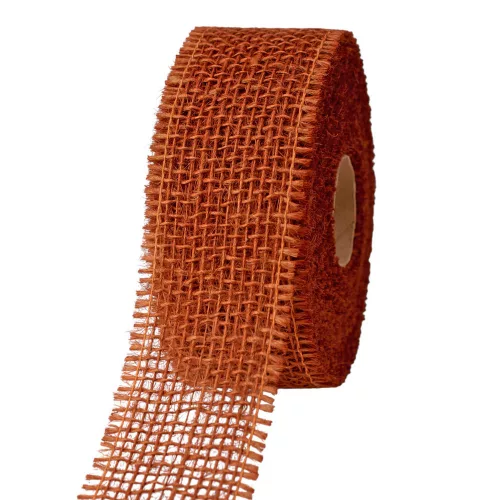 Juta szalag 5cm x 9m - Világos barna