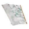 Aranyszegélyes, márványmintás fólia ív 57 x 57cm, 20db - Pasztell zöld