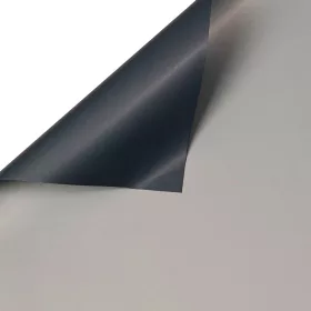   Kétszínű fólia ív 58cm x 58cm, 20db - Világos / Sötét acélkék