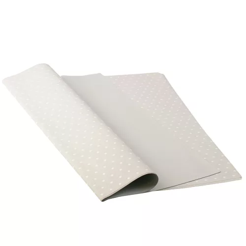 Pici pöttyös fólia ív 58cm x 58cm, 20db - Pasztell zöld