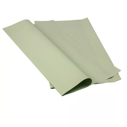 Csomagoló dekor fólia ív 58cm x 58cm, 20db - Pasztell zöld