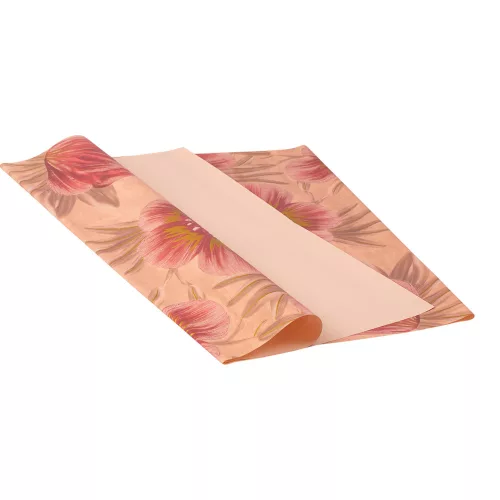 Vintage glamour fólia ív 57 x 57cm, 20db - Púder bézs
