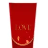 "Love" feliratos virágtasak 12.5cm x 4cm x 45cm, 20db - Bordó