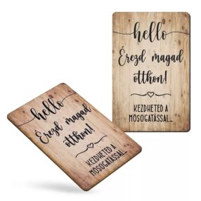 Egyéb nyomtatott táblák