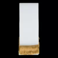 Koszorúszalag fehér 9x200 cm