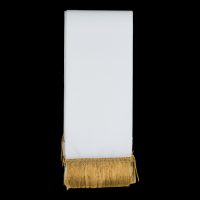 Koszorúszalag fehér 10x220 cm